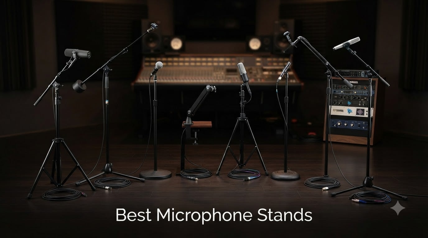 8 Best Microphone Stands (September 2026) for Studio & Stage