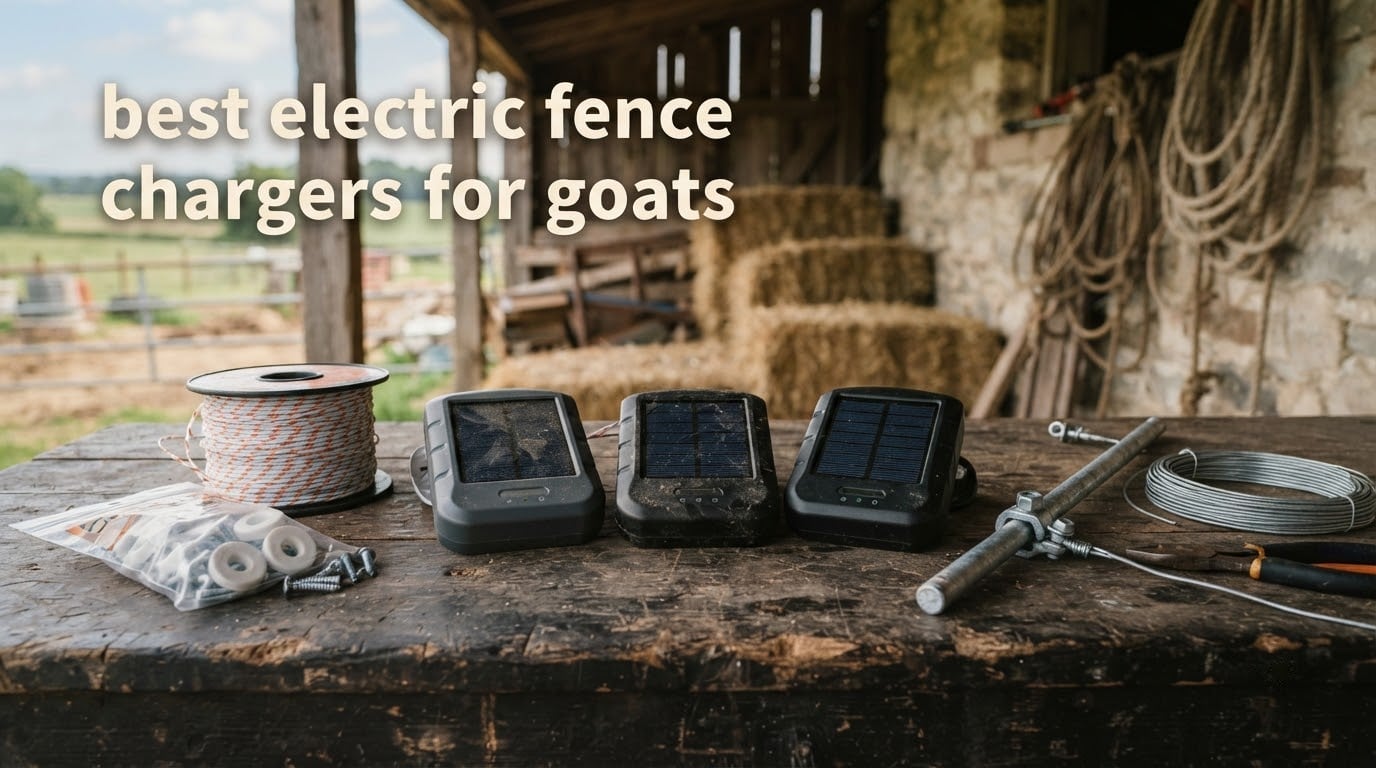 10 Best Electric Fence Chargers for Goats (October 2026)
