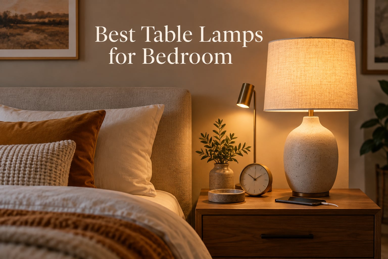 12 Best Table Lamps for Bedroom (October 2026)