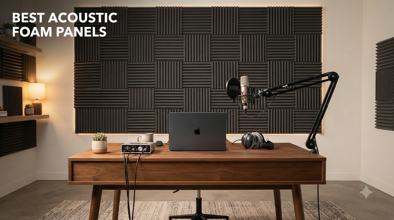 8 Best Acoustic Foam Panels (September 2026) Expert Reviews
