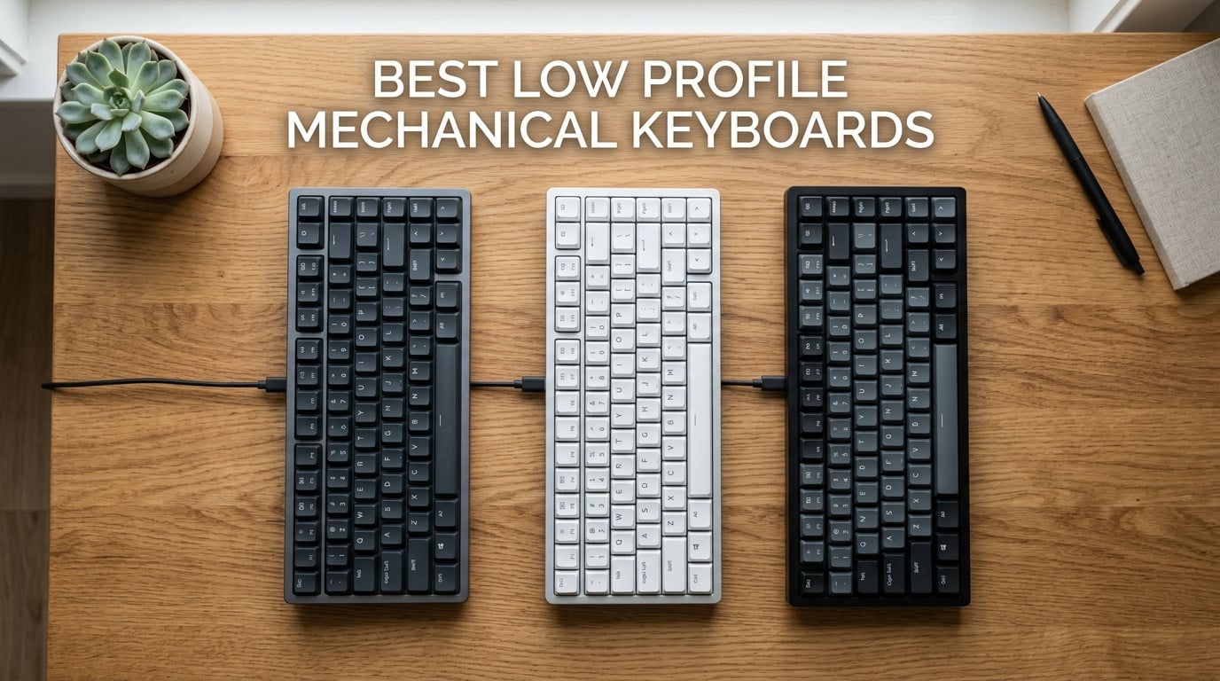 12 Best Low Profile Mechanical Keyboards (September 2026)