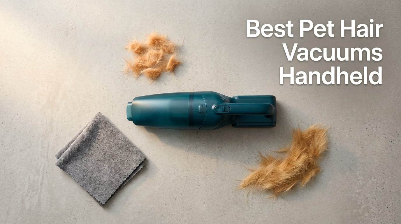 10 Best Handheld Pet Hair Vacuums (September 2026) Tested & Ranked