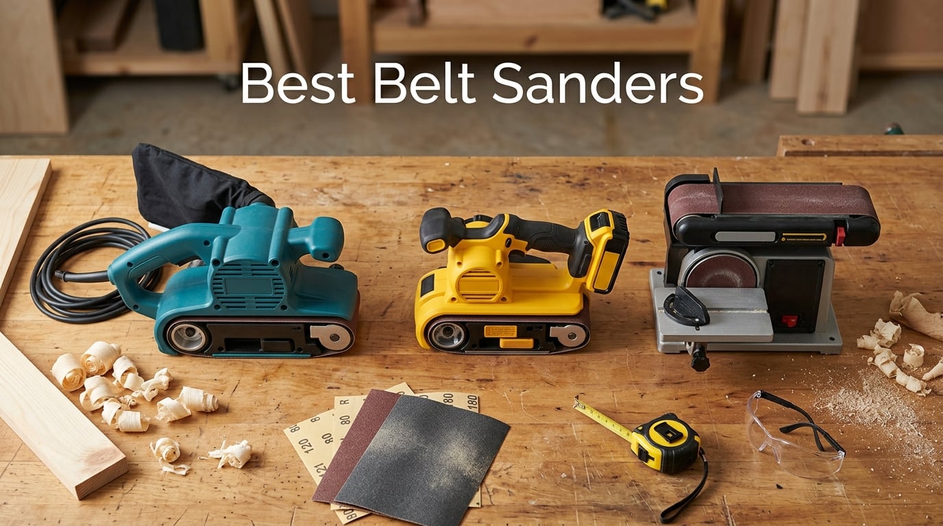 8 Best Belt Sanders (September 2026) Tested Picks for Woodworking