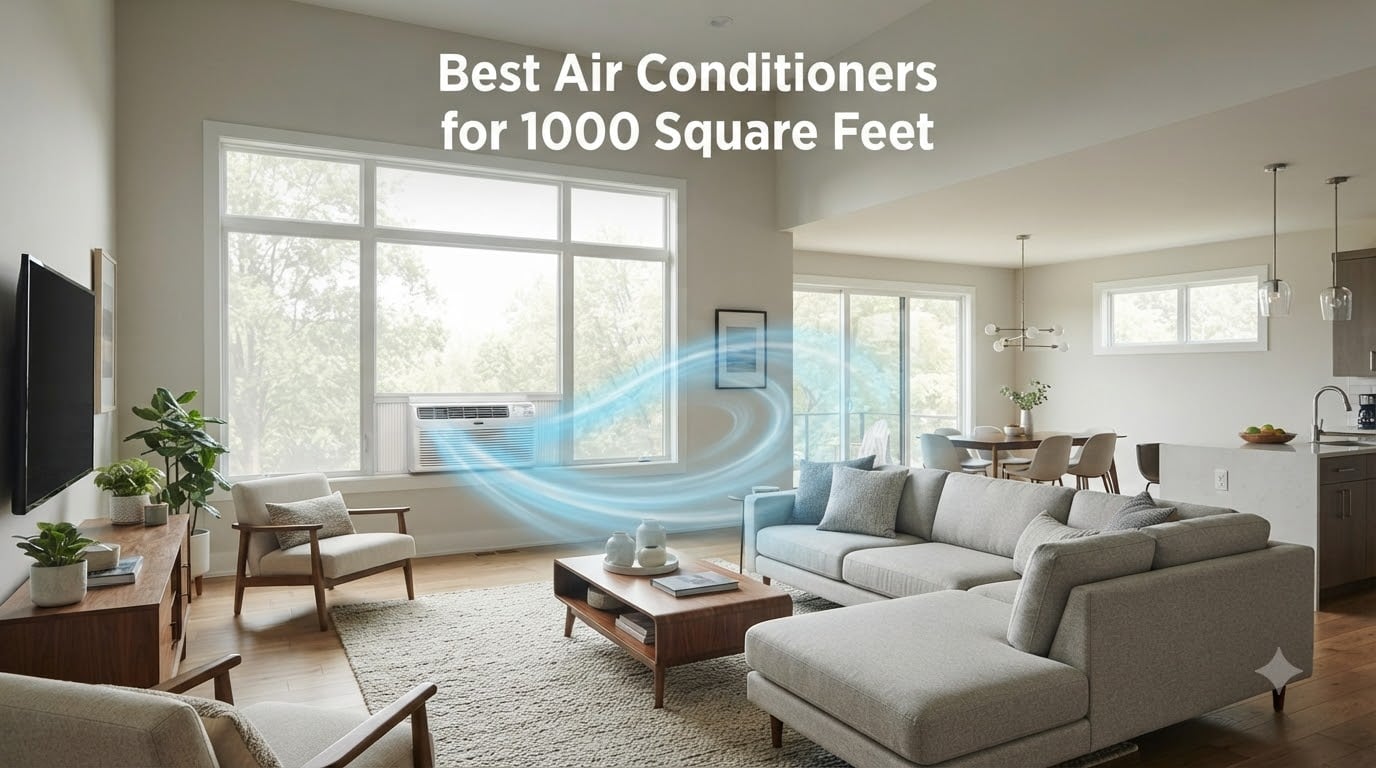 12 Best Air Conditioners for 1000 Square Feet (September 2026)