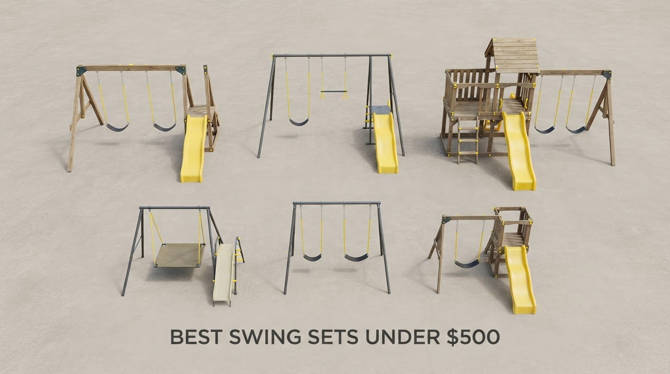 12 Best Swing Sets Under $500 (October 2026) Reviewed