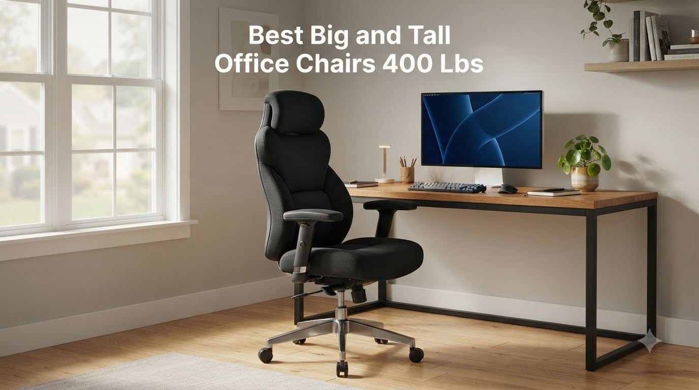 7 Best Big and Tall Office Chairs 400 Lbs (September 2026) Tested
