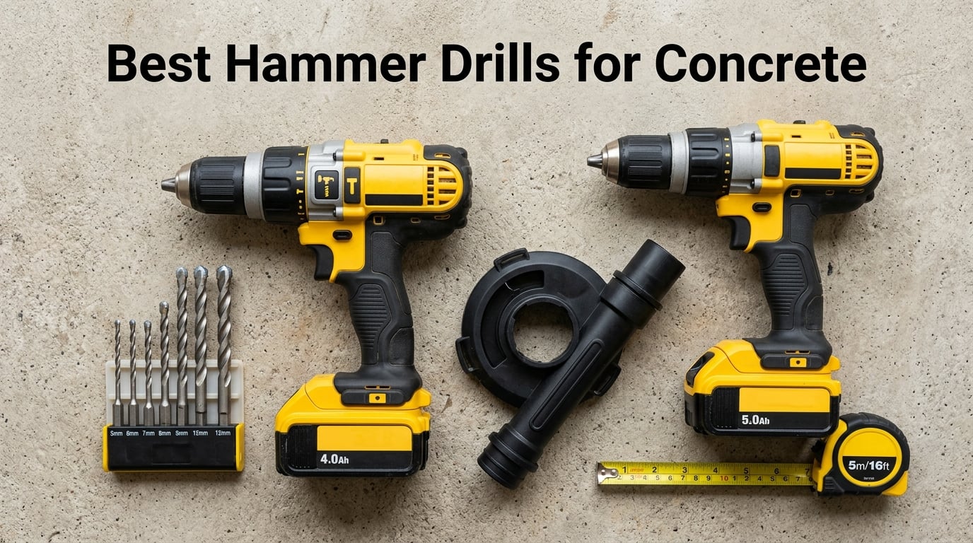10 Best Hammer Drills for Concrete (October 2026) Guide