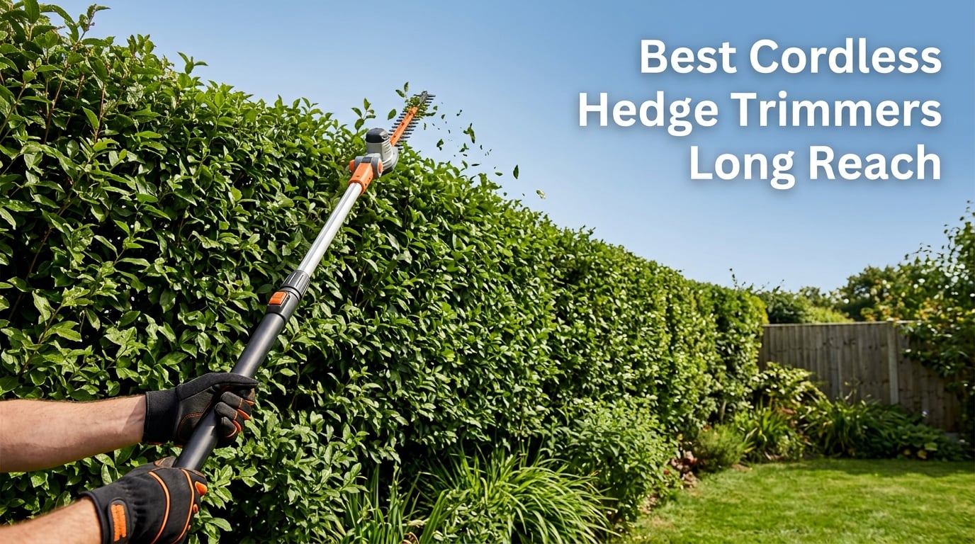 10 Best Cordless Hedge Trimmers Long Reach (October 2026)