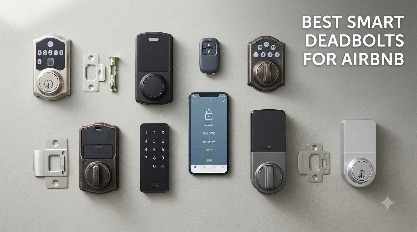 6 Best Smart Deadbolts for Airbnb (September 2026) Tested & Ranked