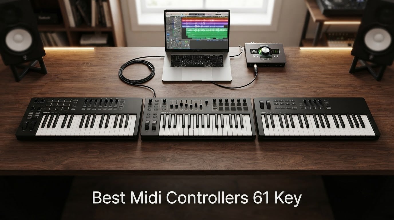 8 Best 61 Key MIDI Controllers (September 2026)