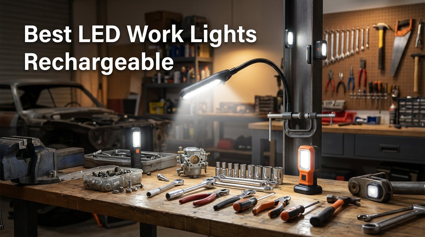 10 Best LED Work Lights Rechargeable (October 2026) Top Picks