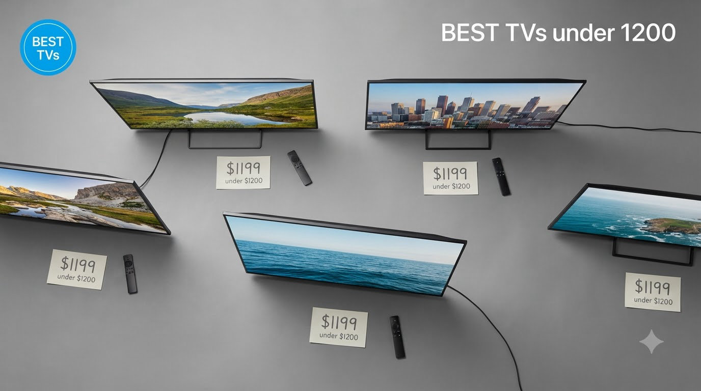 8 Best TVs Under $1200 (September 2026) Expert Tested & Ranked