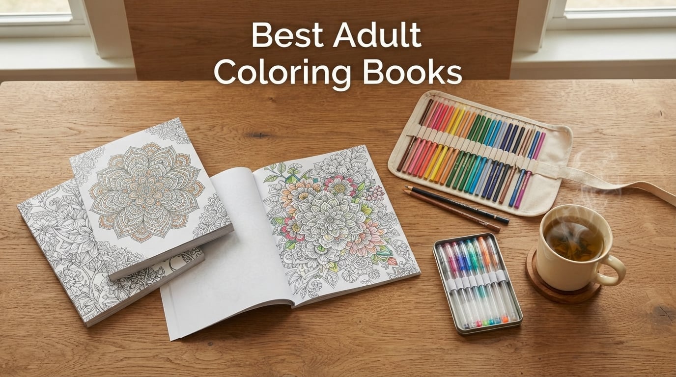 12 Best Adult Coloring Books (October 2026) Top Picks