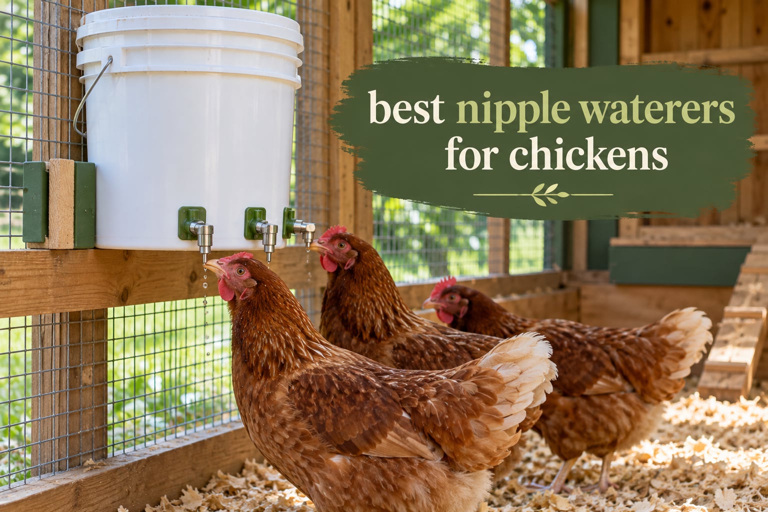 10 Best Nipple Waterers for Chickens (October 2026)
