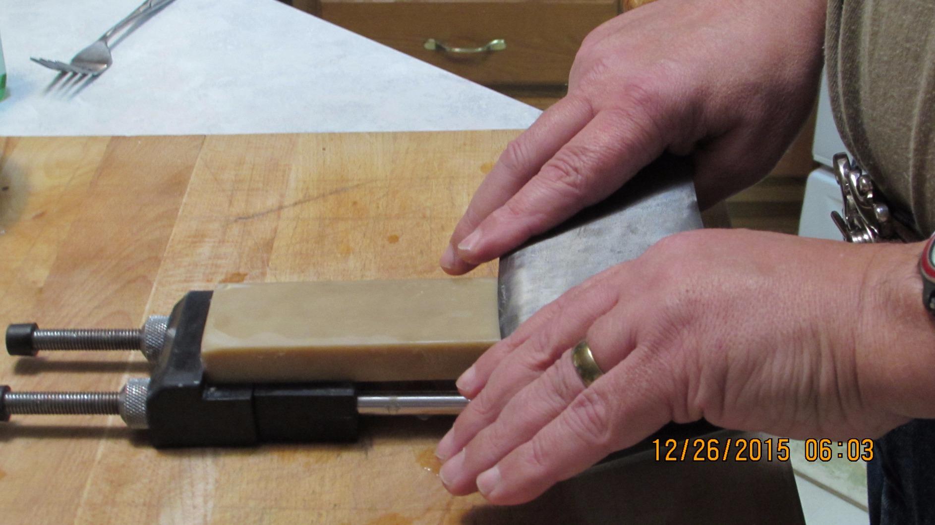 Steelex - D1091-BRK D1091 Sharpening Stone Holder, 1.5 pounds, black customer photo 1