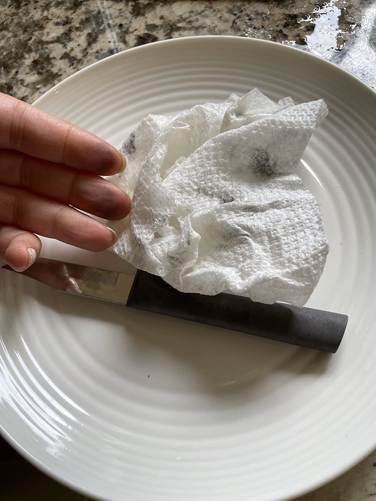 RADA Cutlery Peeling Paring Knife (R102), Silver customer photo 1