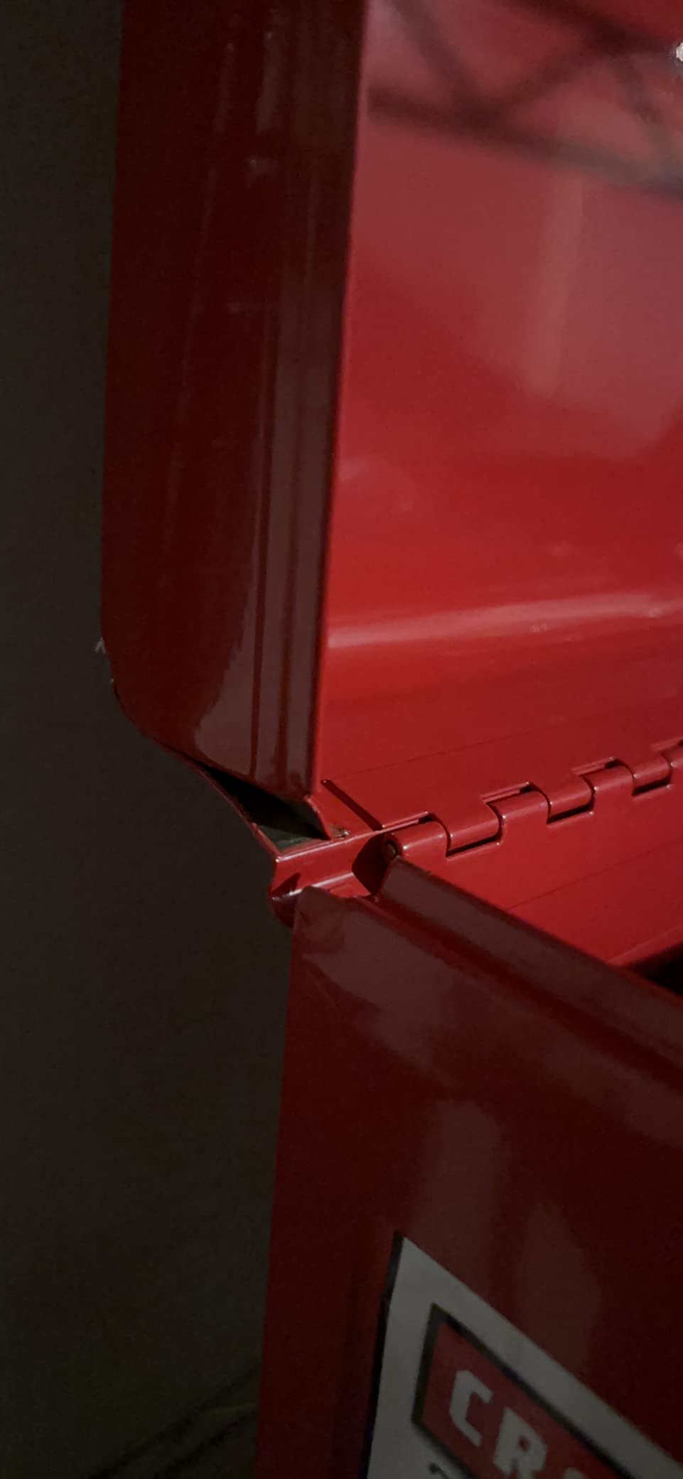 Craftsman 3-Drawer Metal Portable Chest Toolbox Red customer photo 2
