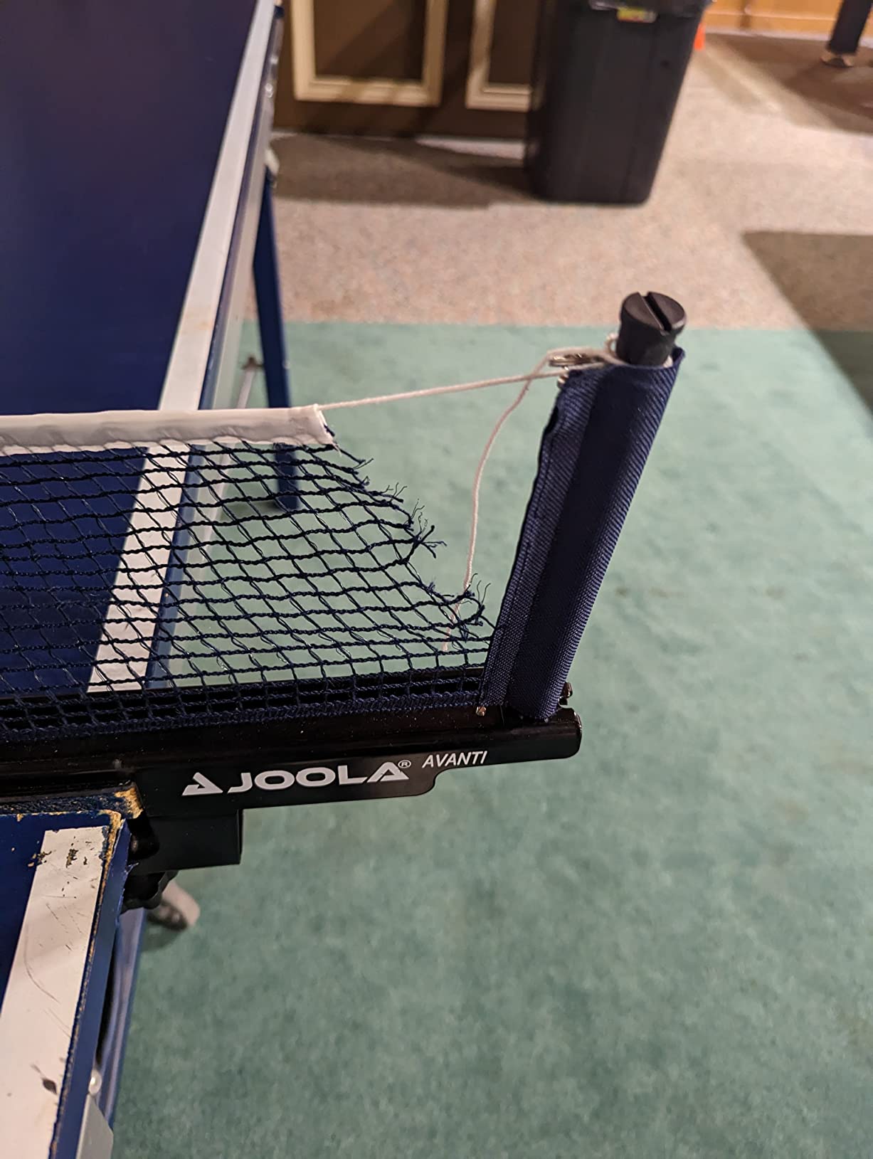JOOLA Premium Avanti Table Tennis Net and Post Set - Portable and Easy Setup Ping Pong Screw On Clamp Net customer photo 1