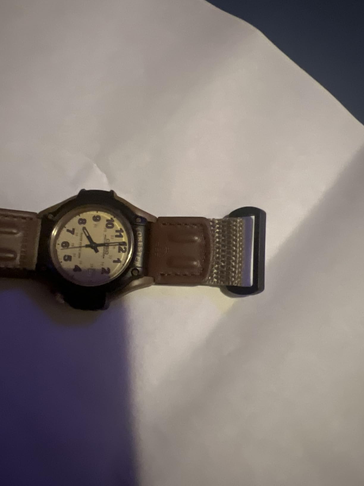 Casio FT500WC Series | Men's Analog Watch | 100 Meter Water Resistance | LED Light | Date Display | Leather/Cloth Band | Regular Time Keeping (HR, Min, SEC, PM, Date, Day) | 3 Year Battery customer photo 1