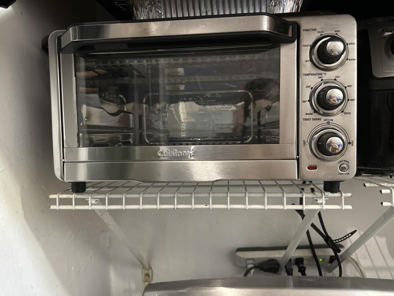 Cuisinart Toaster Oven Broiler, 1800W Countertop Design, 0.5 cu. ft. customer photo 2