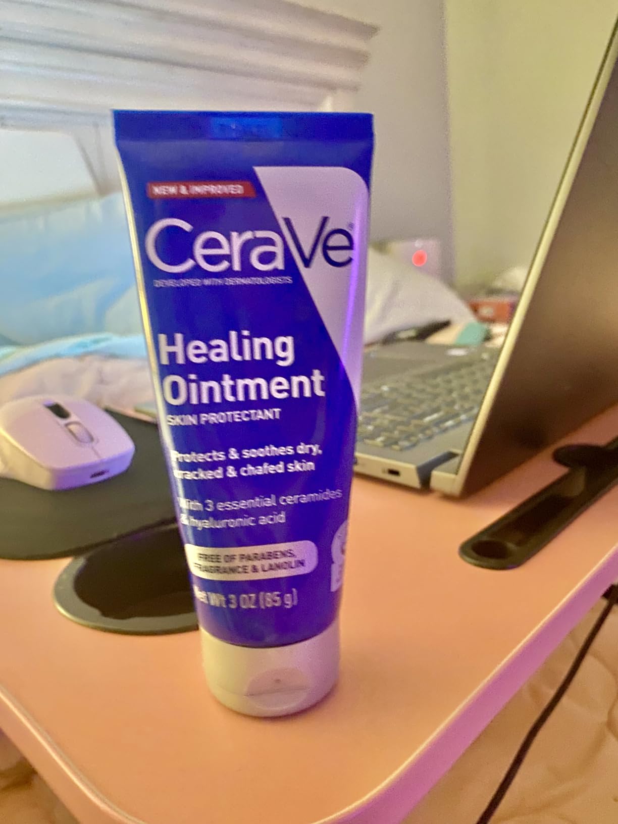 CeraVe Healing Ointment, Hyaluronic Acid Skin Protectant for Dry Skin, 12oz customer photo 1