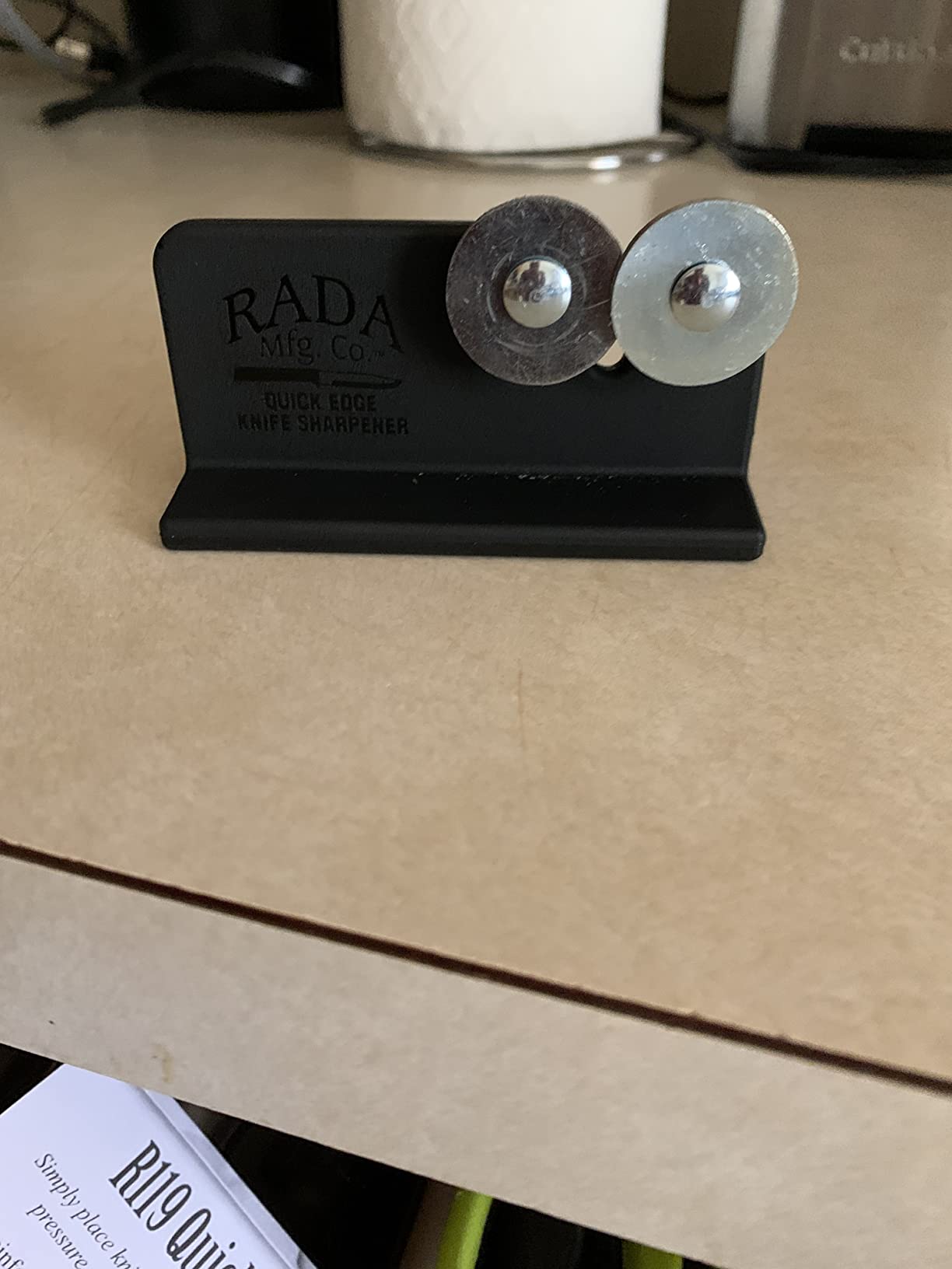Rada Cutlery Quick Edge Knife Sharpener (R119), Pack of 2 customer photo 2