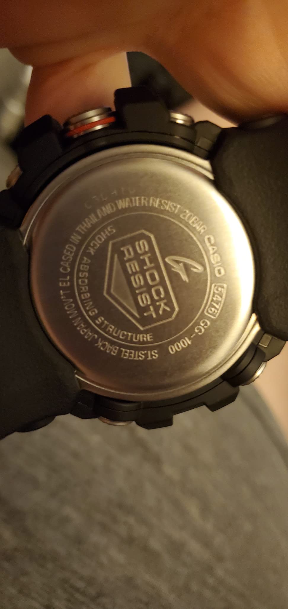 Casio G-Shock MUDMASTER GG1000-1A5 Twin Sensor Watch Mud Resistant Shock Resistant 200M Water Resistant Compass Thermometer customer photo 1