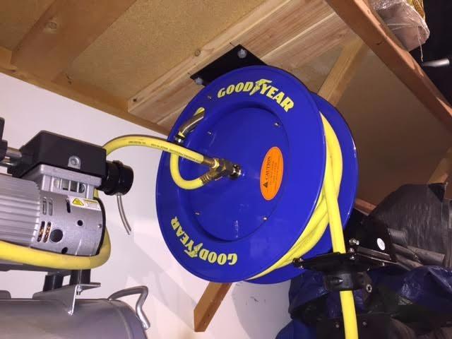 Goodyear Air Hose Reel Retractable 3/8