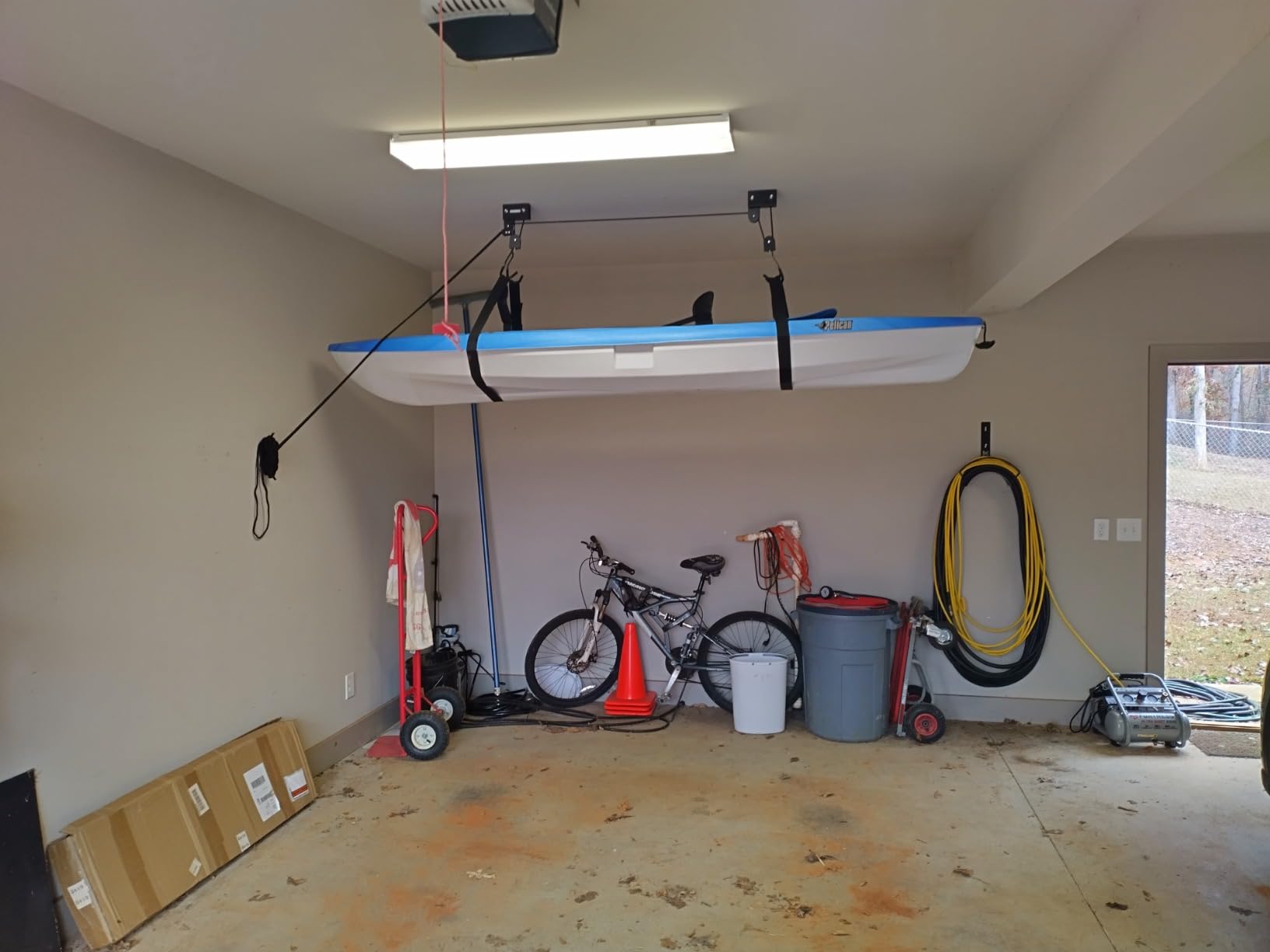 Bike Lane Kayak Hoist Pulley System with 125lb Capacity customer photo 2