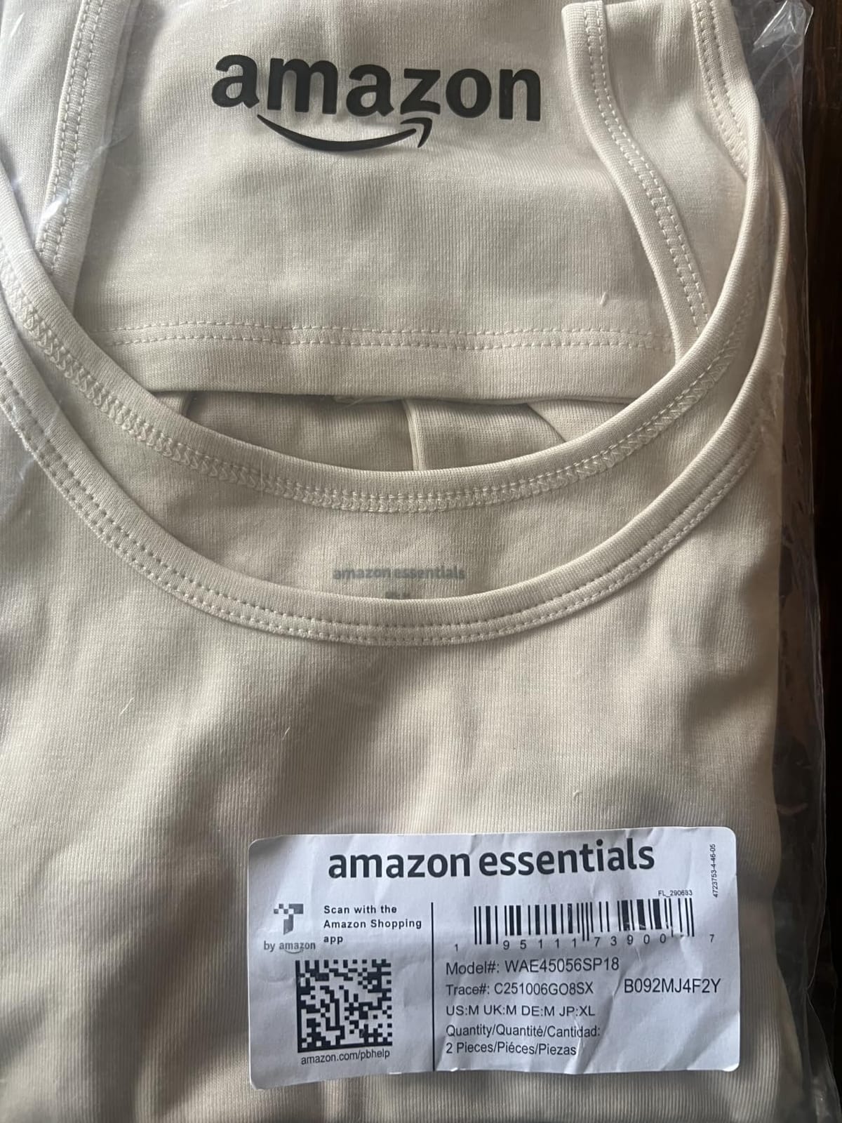Amazon Essentials Women's Slim-Fit Ribbed Scoop Neck Tank Tops, Pack of 2 customer photo 2