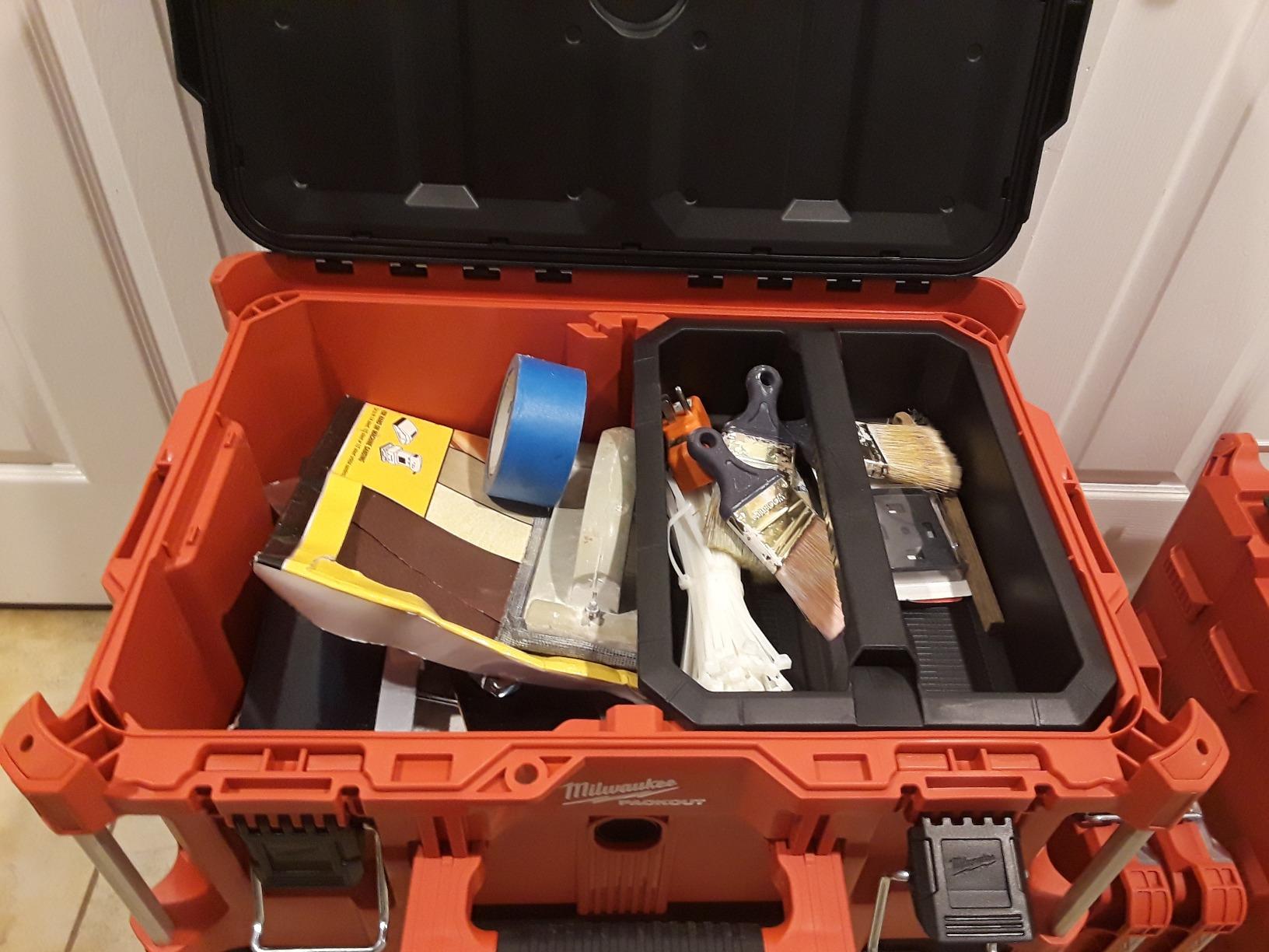 Milwaukee Electric Tool 48-22-8425 Pack out, Large Tool Box, Red customer photo 2