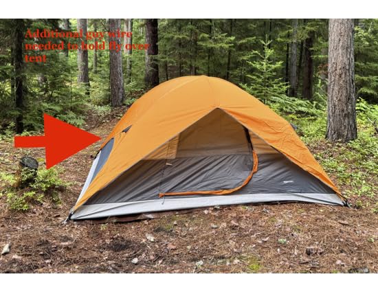 Amazon Basics Camping Tent, 3-Season Dome Design with Rainfly customer photo 1