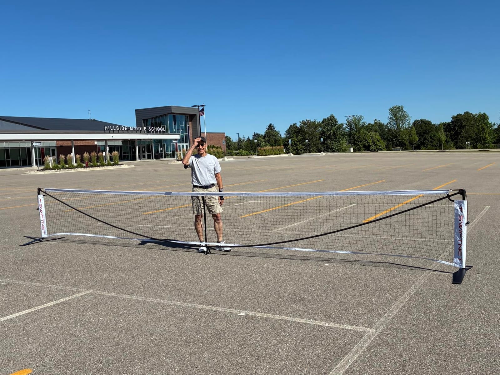 Pickle-Ball SwiftNet 2.1 Portable Pickleball Net System customer photo 1