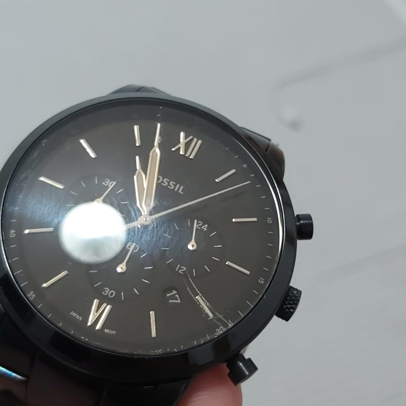 Fossil Men's Watch, Neutra Quartz Stainless Steel Chronograph Watch for Men customer photo 1