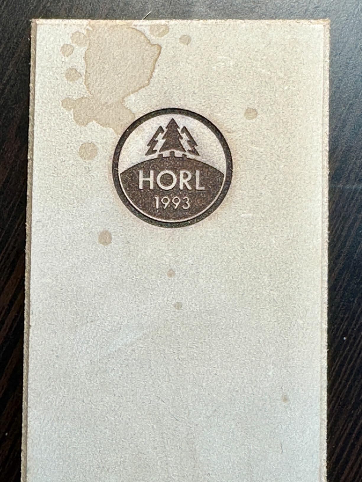 HORL® Leather Strop for Knife Sharpening, Handmade in Germany customer photo 1