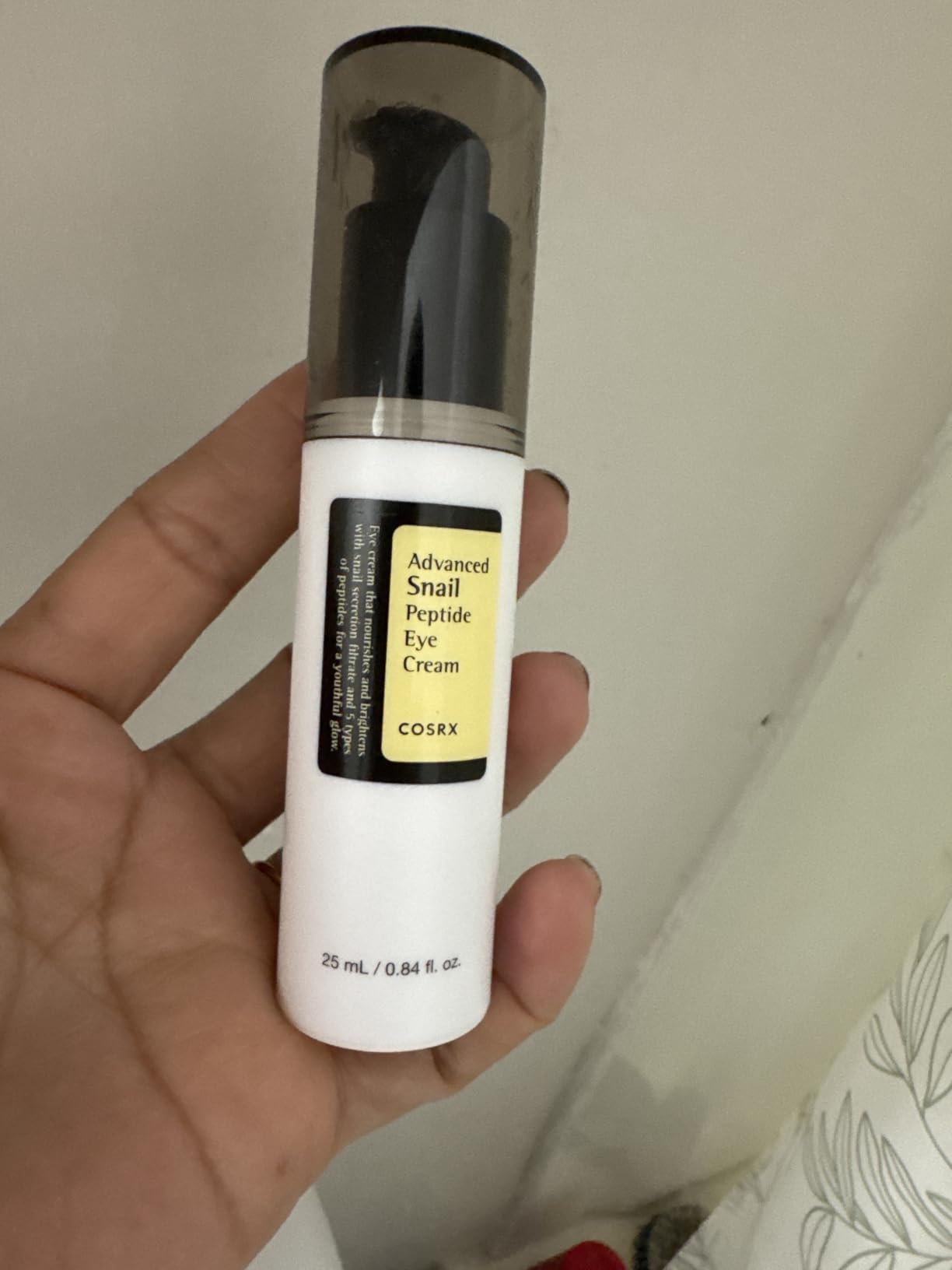 COSRX Snail Mucin Peptide Under Eye Cream for Anti-aging, 0.84 oz customer photo 2
