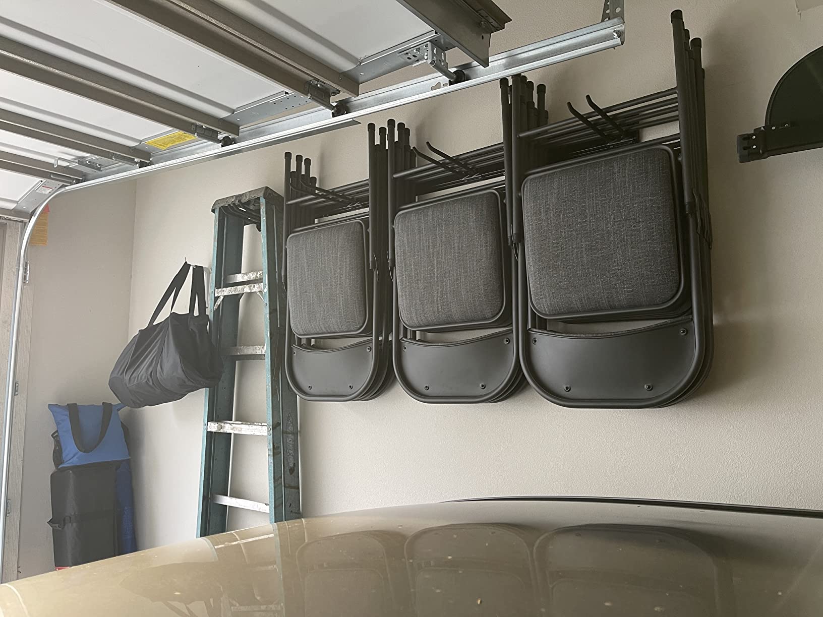 TORACK Tool Storage Rack Heavy Duty Garage Wall Mount Garden Tool Organizer customer photo 2