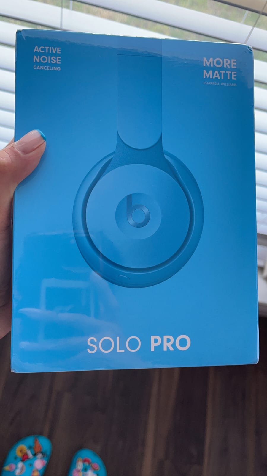 Beats Solo Pro Wireless NC On-Ear Headphones - More Matte Collection Ivory (Renewed) customer photo 1
