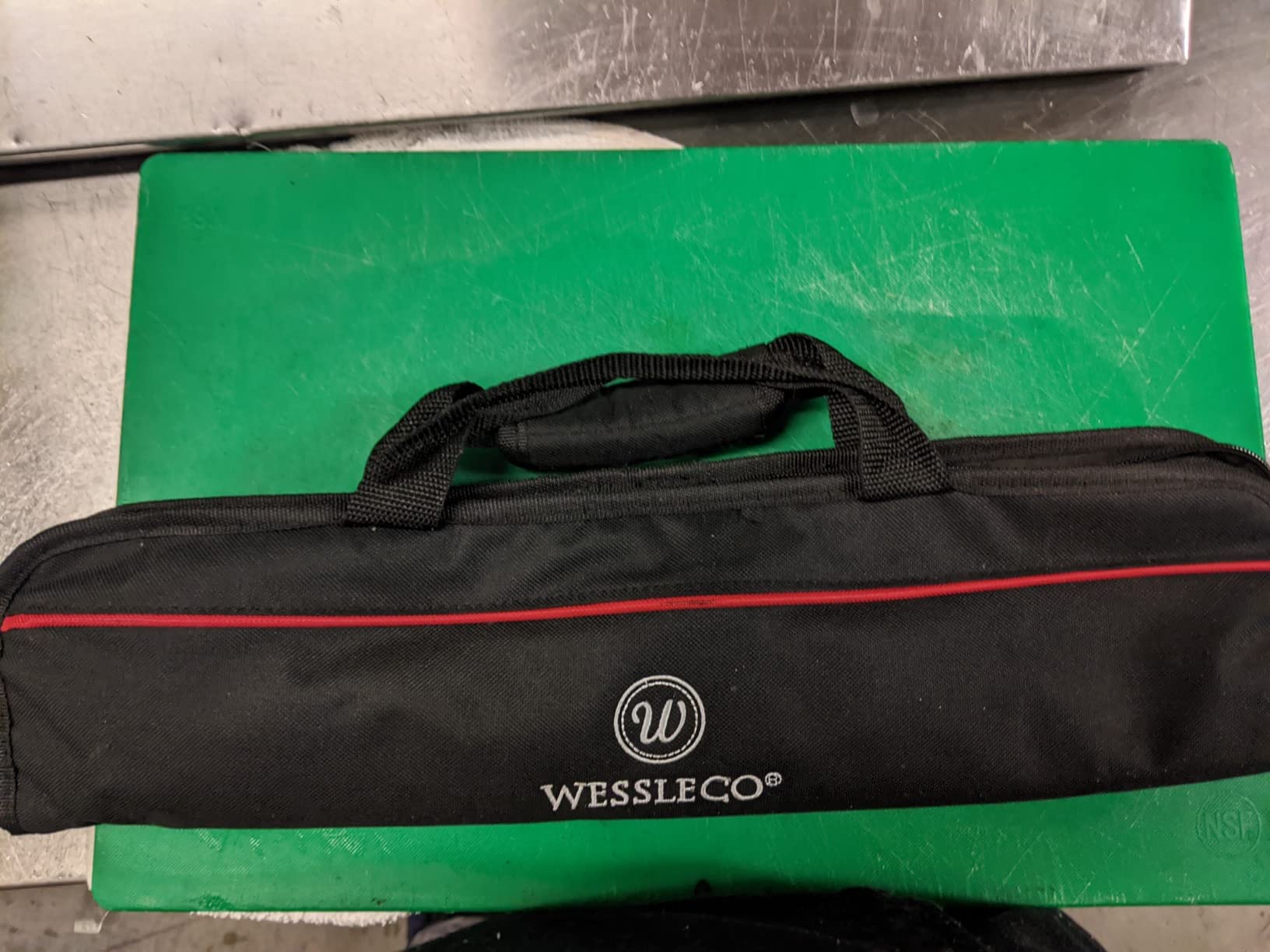 Knife Roll, 5-Pocket Chef’s Knife Roll Bag, Knife Bag, Chef Knife Case Nylon Portable Chef Carrying Travel Bag Pouch, Blue(Knives not Included) customer photo 2