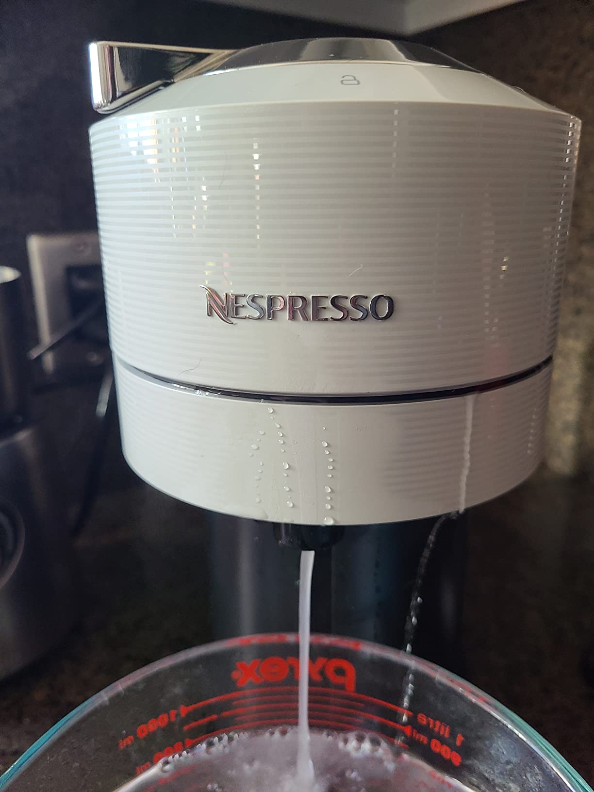 Nespresso Vertuo Next Coffee & Espresso Maker by Breville, Light Grey customer photo 1