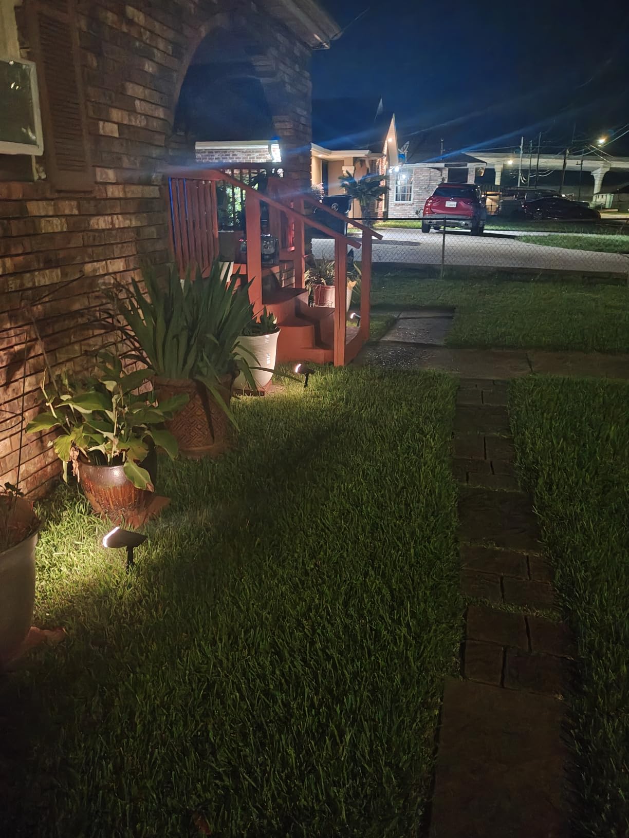 Linkind Halloween Solar Lights Outdoor Spotlight Waterproof RGB 2 Pack customer photo 1