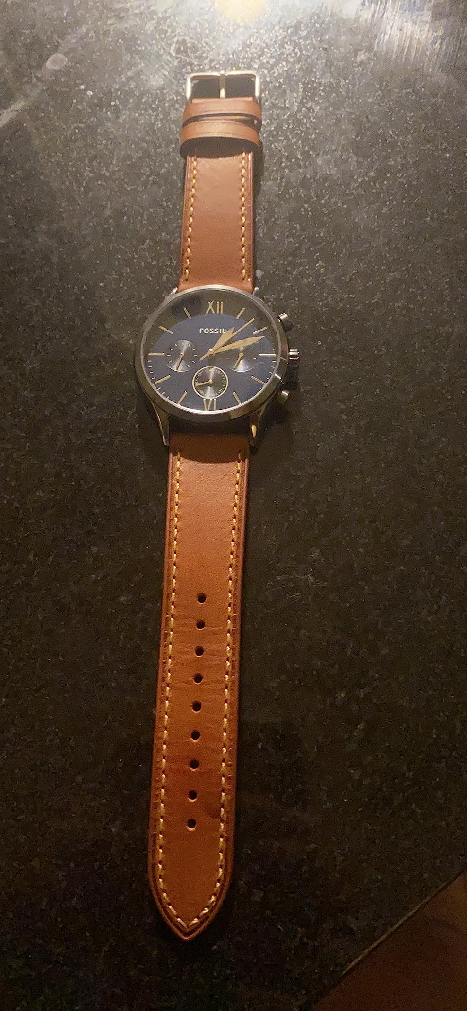 Benchmark Leather Watch Band - Premium Italian Full Grain Leather Watch Straps for Men and Women with Quick Release Spring Bars - Choice of Color and Width - 18mm, 20mm, 22mm customer photo 2