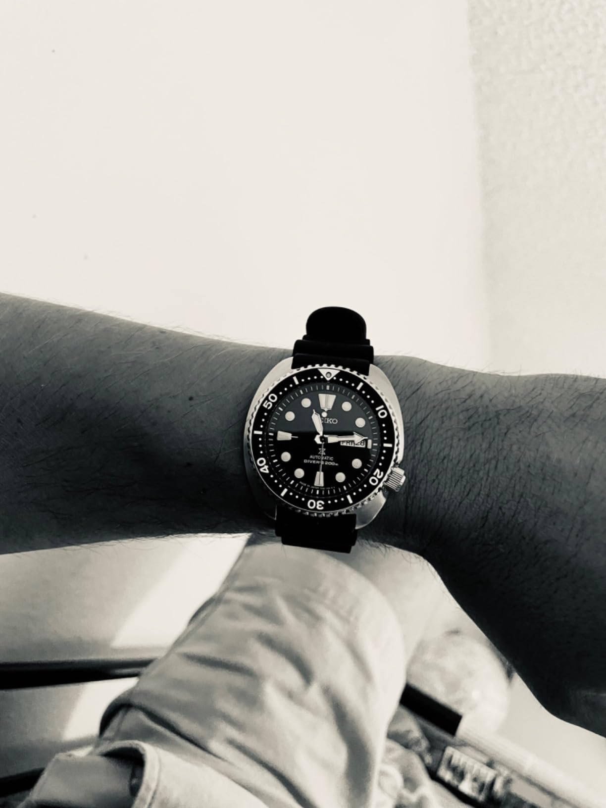 SEIKO Automatic Watch for Men - Prospex Automatic Diver - Patterned Dial customer photo 1