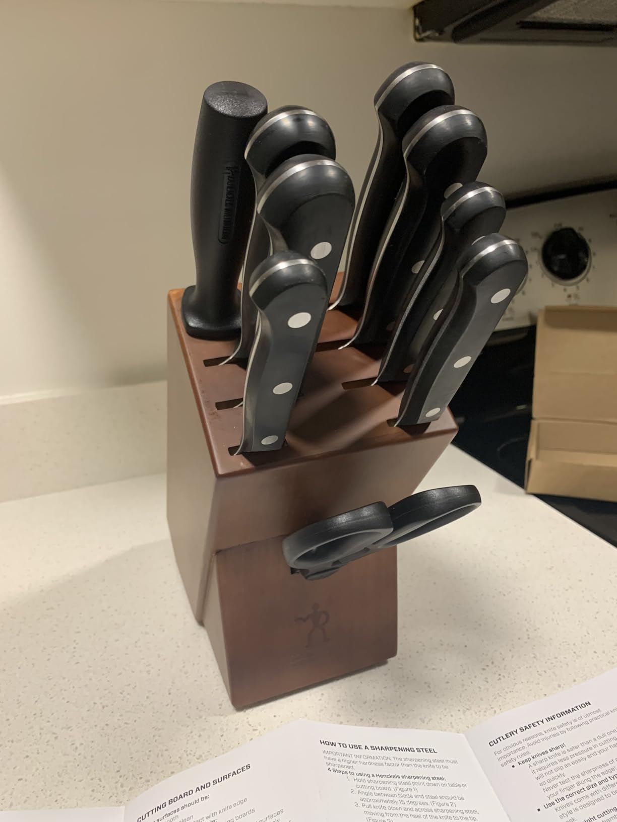 Henckels Solution 7-Pc Knife Set, Razor-Sharp, German Engineered customer photo 2