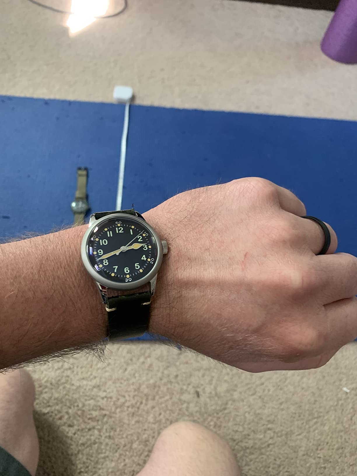 PRAESIDUS A-11 Military Watch | Automatic WW2 Field Watch for Men | 38mm/42mm Stainless Steel Case and 100M Water Resistance, Assembled in USA customer photo 2