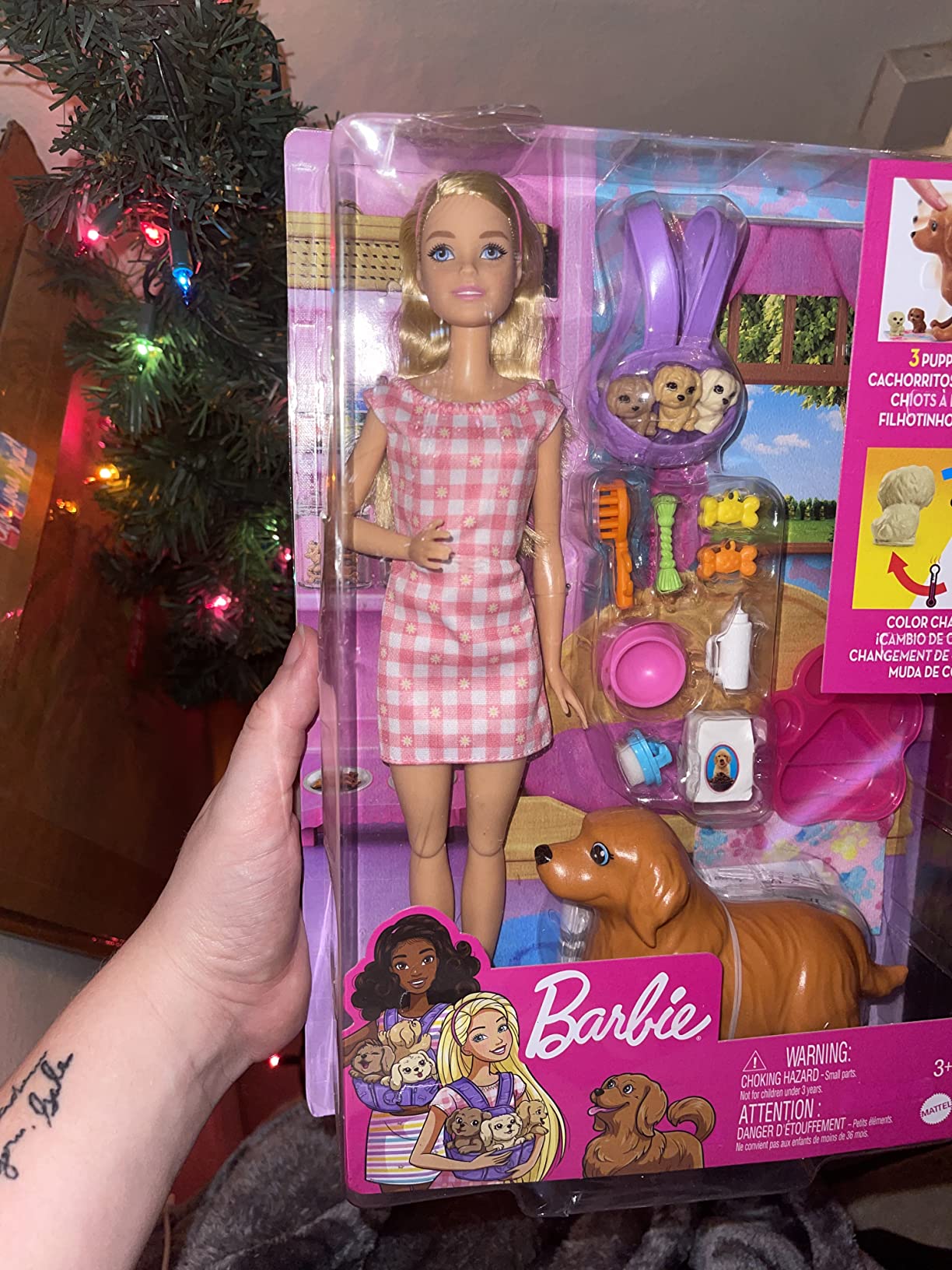 Barbie Doll & Pets Set featuring Mommy Dog and Puppies customer photo 1