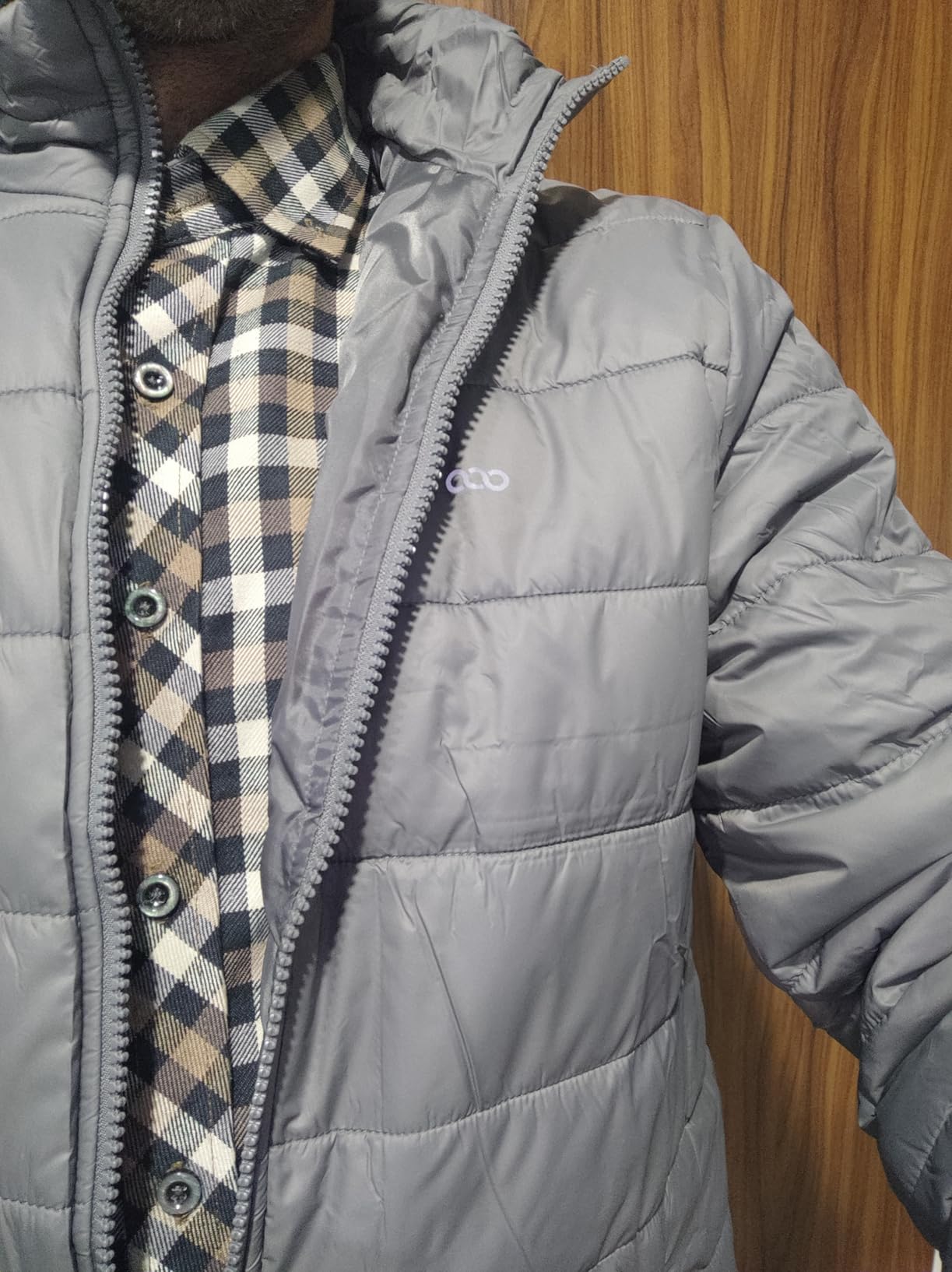 33,000ft Men's Hooded Waterproof 3 in 1 Snow Ski Jacket Winter Puffer Coat customer photo 1