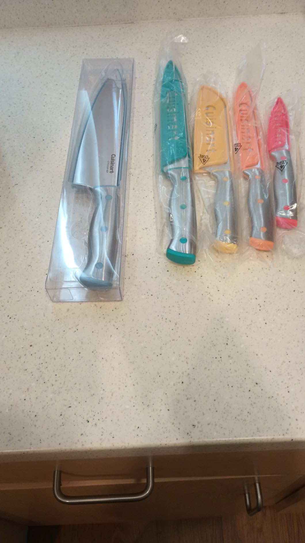 Cuisinart C77CR-10P 10pc Stainless Steel ColorCore™ Color Rivet Set with Blade Guards customer photo 2