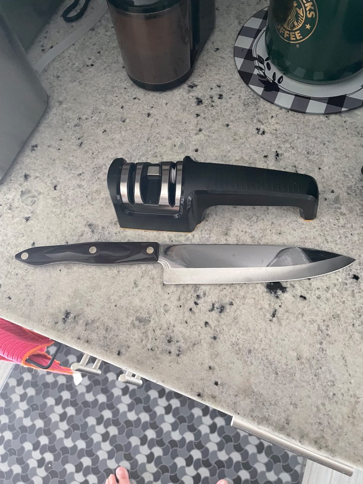 Work Sharp Pull Through Kitchen Knife Sharpener customer photo 2