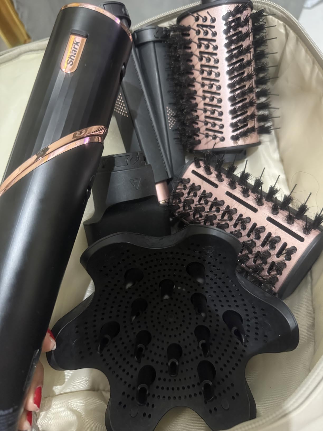 Shark FlexStyle, Air Multi-Styler & Drying System, Coanda, Black, HD440BK customer photo 1